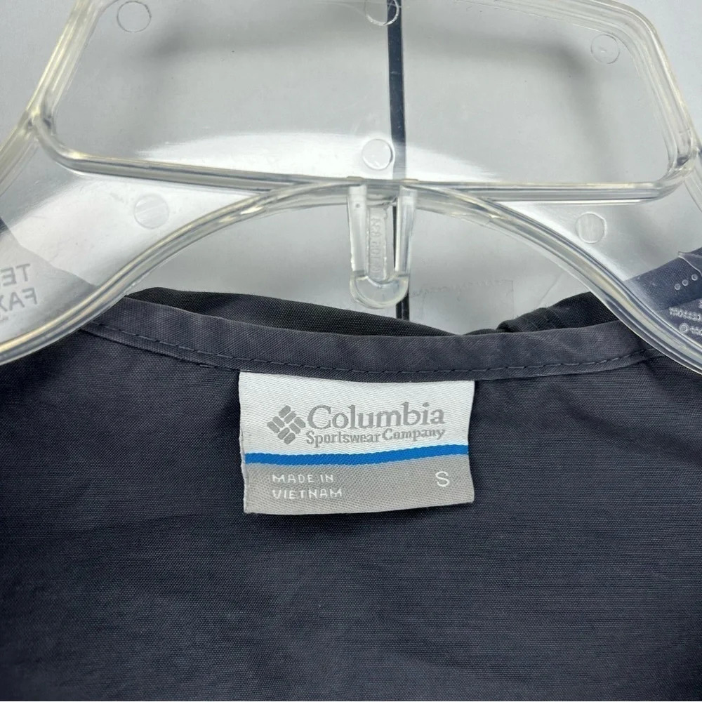 Columbia Lightweight Hooded Windbreaker Jacket Gray Women’s Small - Picture 3 of 12